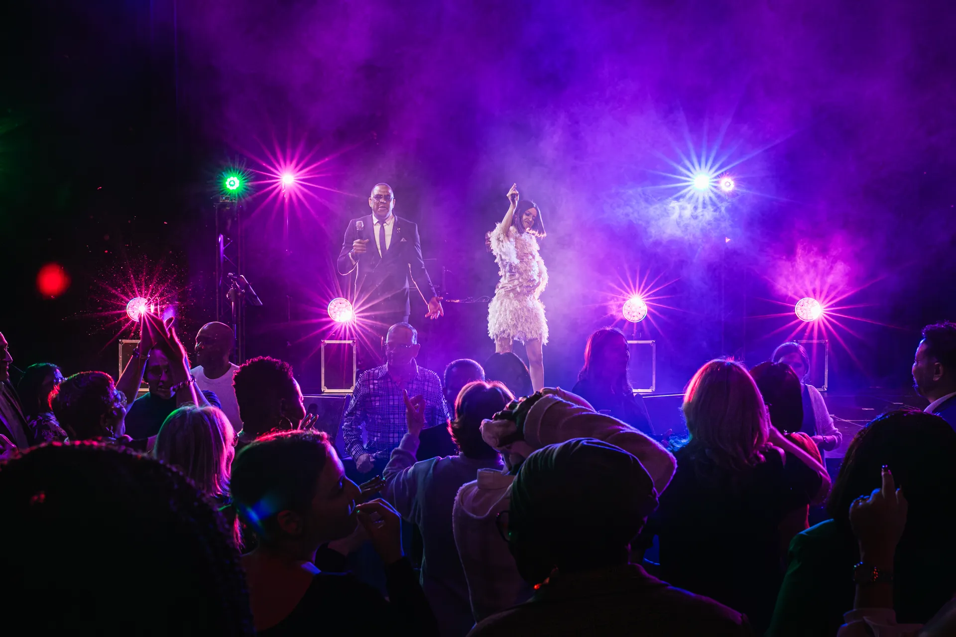 Concert lors de la fête de fin d'année organisée par la mairie de Gentilly